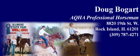 Doug Bogart Reining Horses